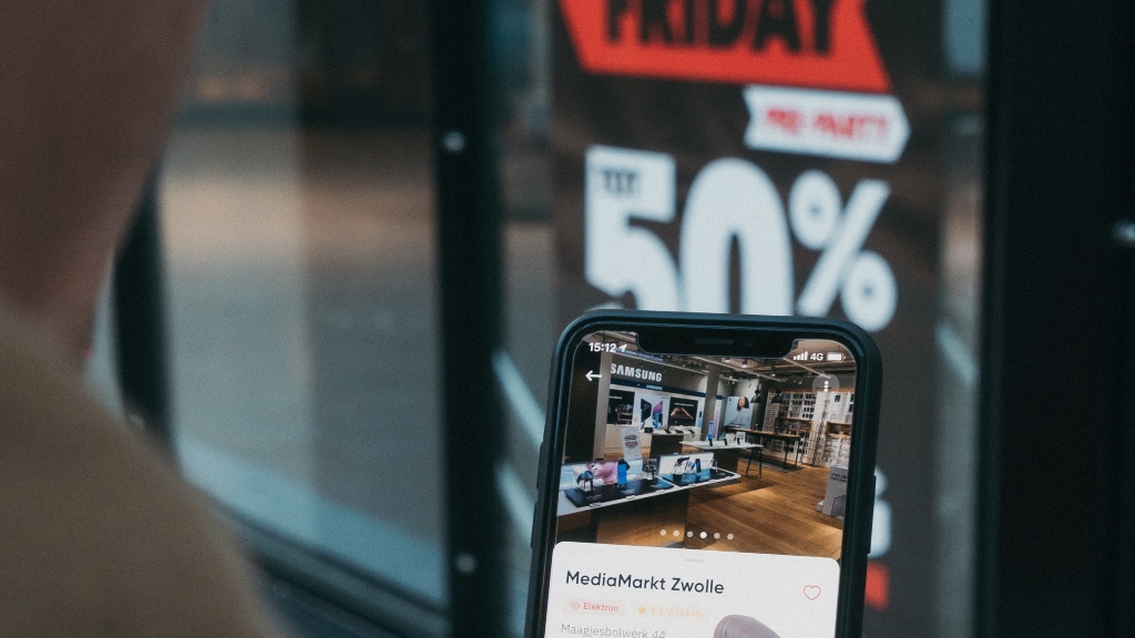 Person live shopping on phone Person live shopping on phone representing retail self-checkout. auditing