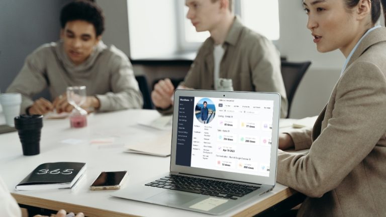 team using workstats