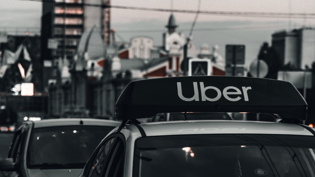 uber uber robotaxi in the city